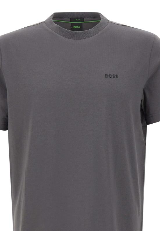 26SS 보스 반팔 티셔츠 50506373 071 Grey - BOSS