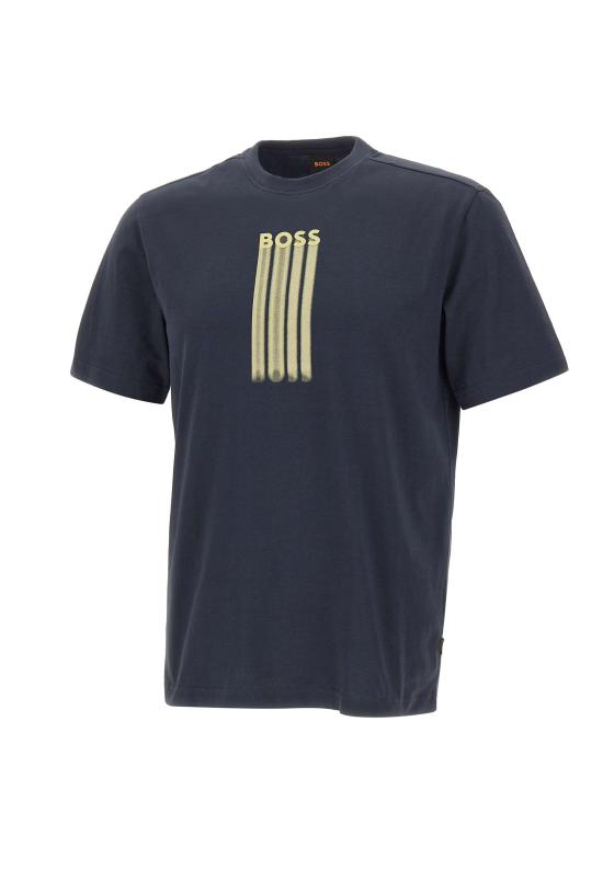 26SS 보스 반팔 티셔츠 50561850 404 Blue