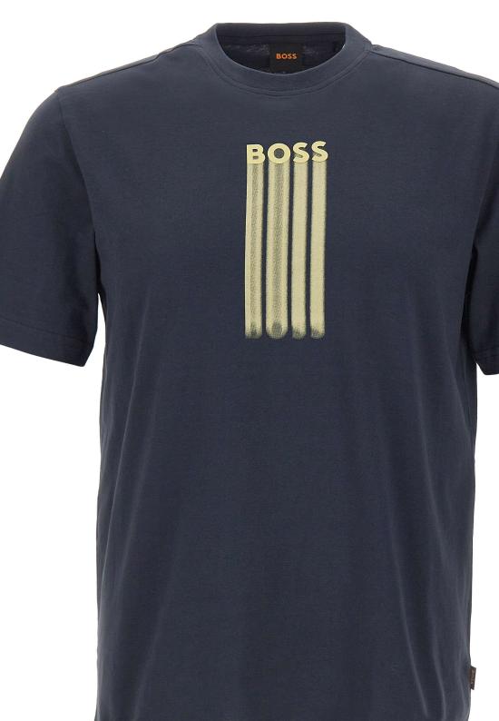 26SS 보스 반팔 티셔츠 50561850 404 Blue - BOSS