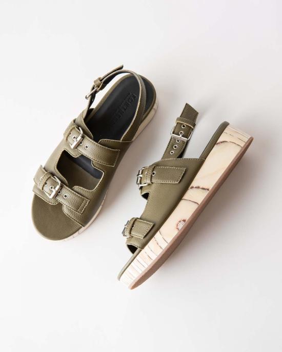  포트리스 샌들 레자 플랫폼 - FORTRESS