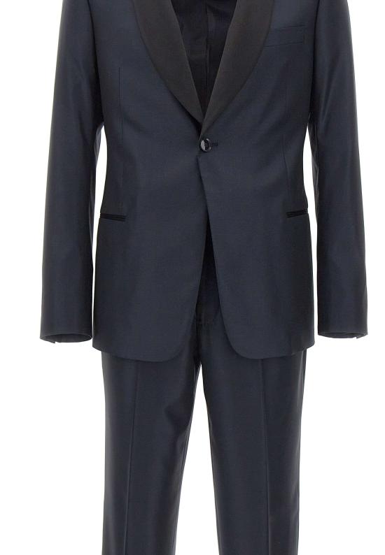 26SS 엠포리오 아르마니 수트 세트 EM000470 TE20510UB109 Blue - EMPORIO ARMANI