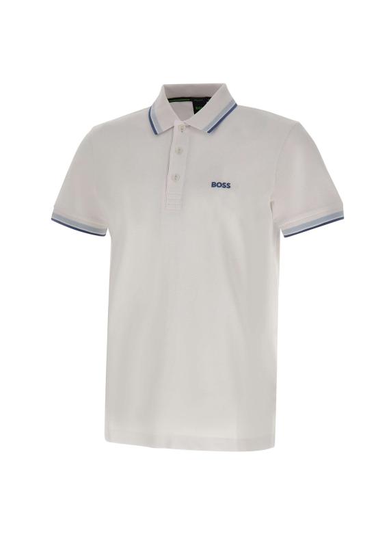 26SS 보스 폴로 티셔츠 50469055 115 WHITE