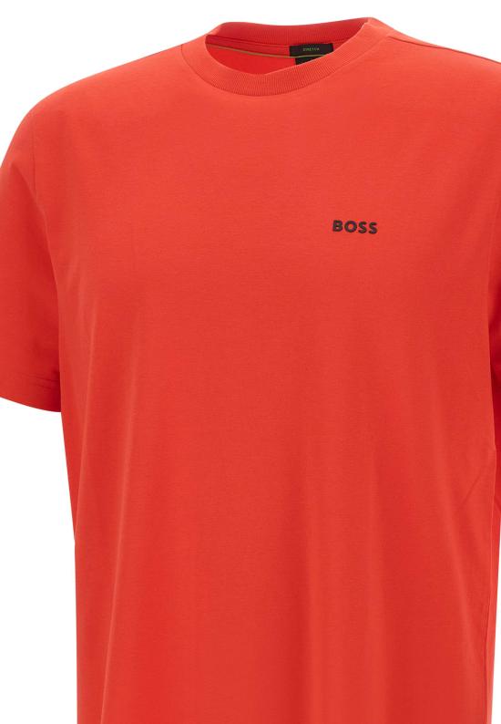 26SS 보스 반팔 티셔츠 50506373 646 Red - BOSS