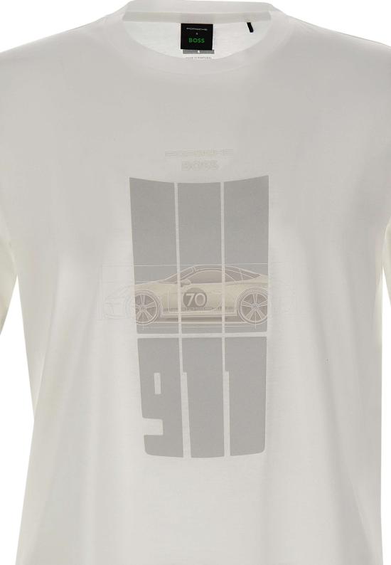 26SS 보스 반팔 티셔츠 50559811 100 White - BOSS