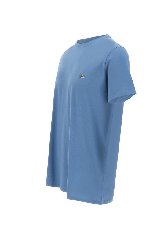 26SS 라코스테 피마 코튼 저지 크루넥 티셔츠 TH6709 JBK Blue - LACOSTE