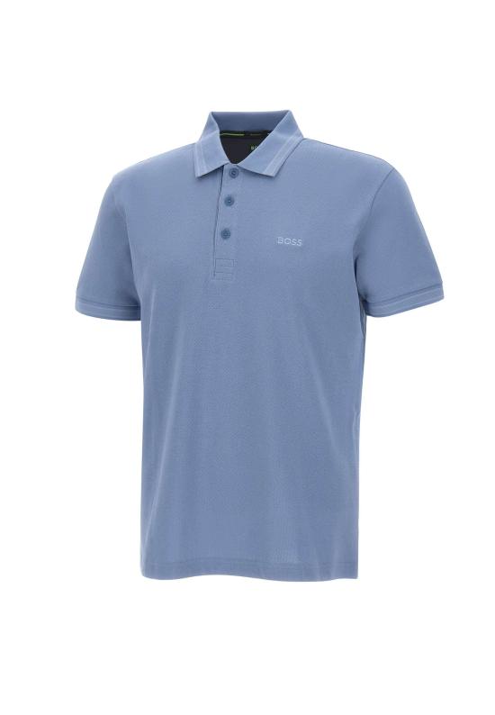 26SS 보스 폴로 티셔츠 50469055 463 LIGHT BLUE