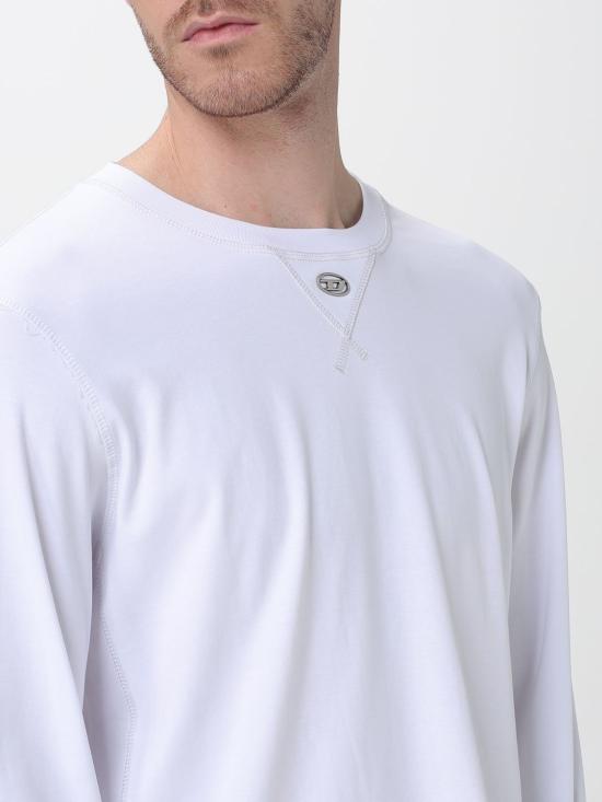 26SS 디젤 긴팔 티셔츠 A19967 0AIJU 100 WHITE DOM - DIESEL