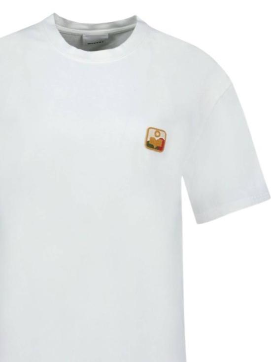 26SS 이자벨마랑 반팔 티셔츠 TS0149HE D1N07H 23EC ECRU DOM - ISABEL MARANT