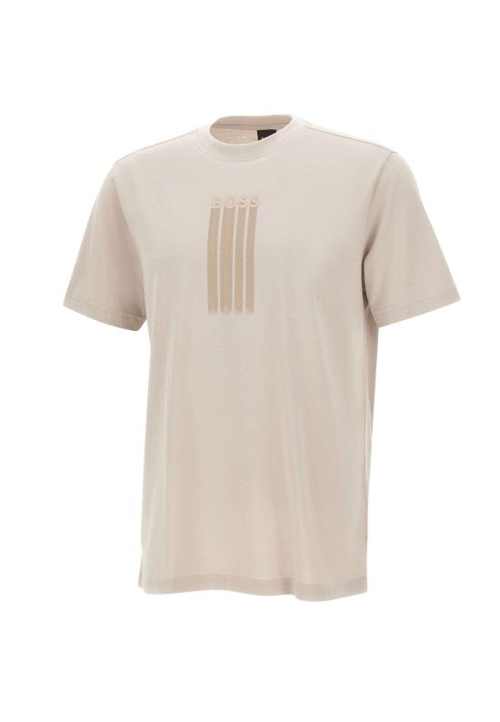 26SS 보스 반팔 티셔츠 50561850 070 Beige