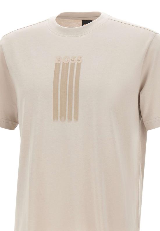 26SS 보스 반팔 티셔츠 50561850 070 Beige - BOSS