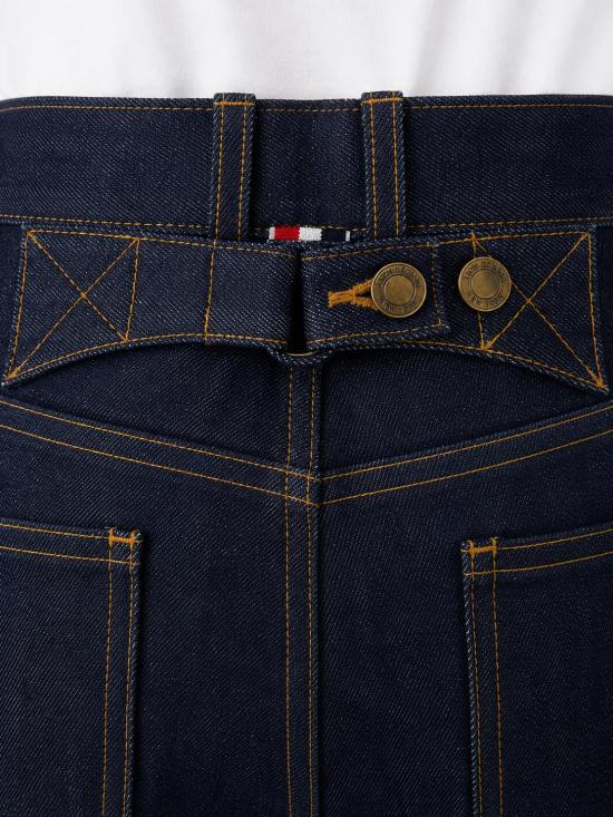 26SS 톰브라운 셀비지 데님 5-포켓 팬츠 FTC509U F1101 415 DENIM DOM - THOM BROWNE