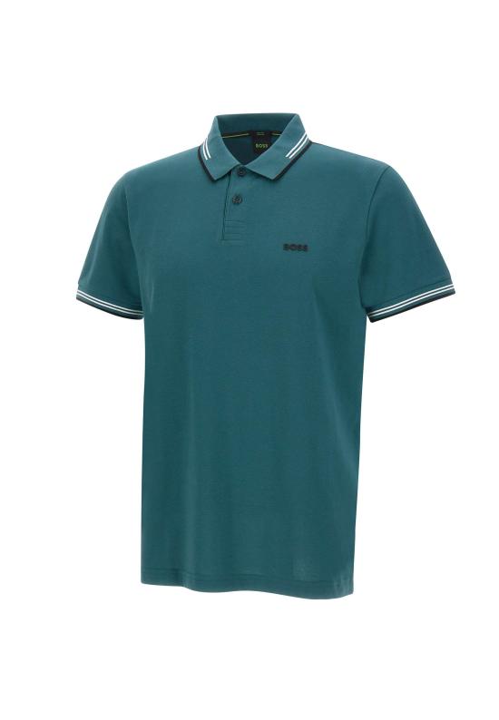 26SS 보스 폴로 티셔츠 50506193 356 GREEN