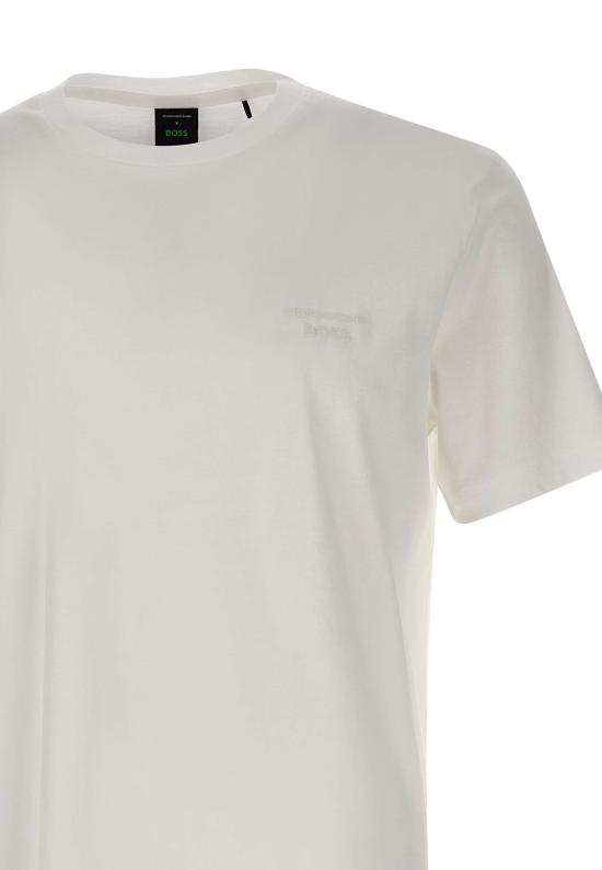 26SS 보스 반팔 티셔츠 50562696 100 White - BOSS