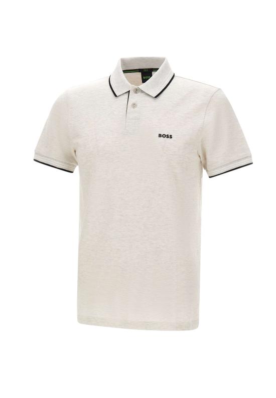 26SS 보스 폴로 티셔츠 50506193 046 Grey