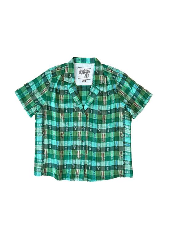  에이스 앤 지그 블라우스 에이스 & 지그 타시 탑 가든 - ACE & JIG