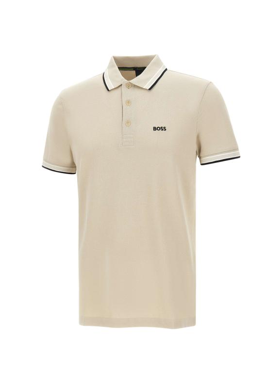 26SS 보스 폴로 티셔츠 50469055 276 Beige