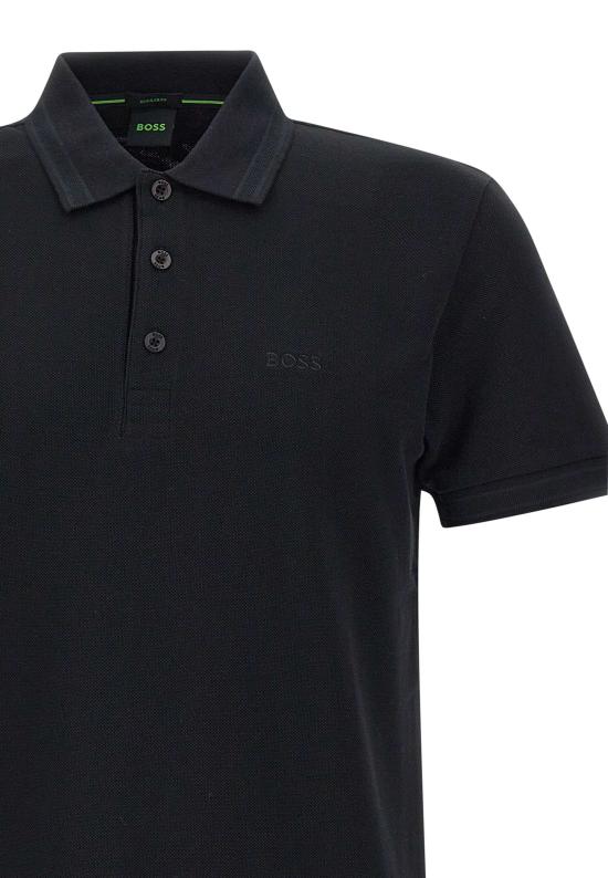 26SS 보스 폴로 티셔츠 50469055 009 BLACK - BOSS
