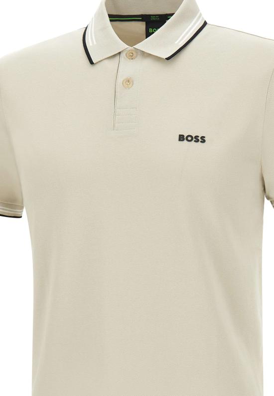 26SS 보스 폴로 티셔츠 50506193 275 Beige - BOSS