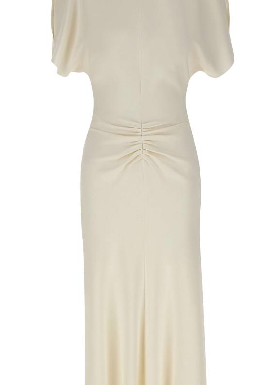 26SS 빅토리아 베컴 미디 원피스 1226WDR005227A IVORY White - VICTORIA BECKHAM