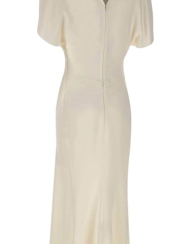 26SS 빅토리아 베컴 미디 원피스 1226WDR005227A IVORY White - VICTORIA BECKHAM