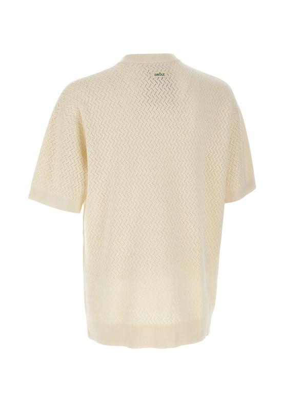 26SS 드롤드무슈 스웨터 PO202 CO292OW White - DROLE DE MONSIEUR