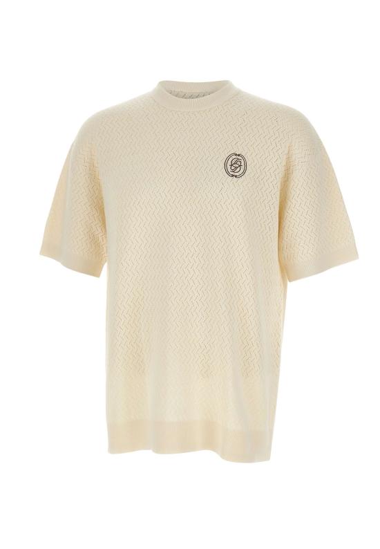 26SS 드롤드무슈 스웨터 PO202 CO292OW White