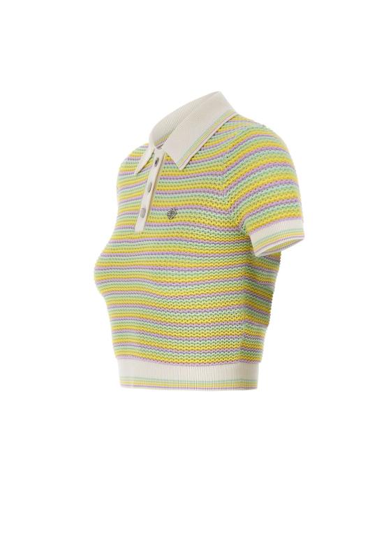 26SS 카사블랑카 폴로 티셔츠 WSS26KW1292 01 MultiColour - CASABLANCA