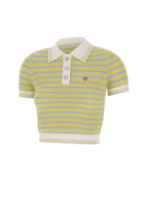 26SS 카사블랑카 폴로 티셔츠 WSS26KW1292 01 MultiColour