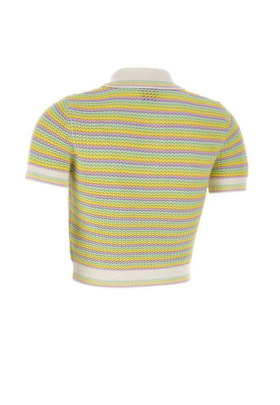 26SS 카사블랑카 폴로 티셔츠 WSS26KW1292 01 MultiColour - CASABLANCA