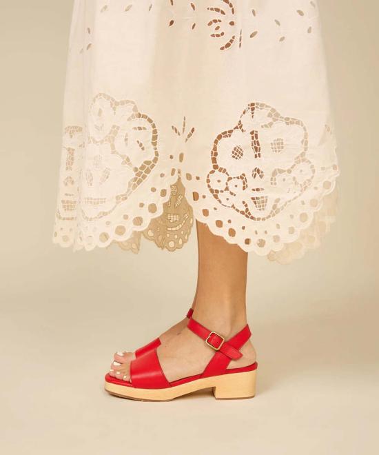  Charlotte Stone 뮬/슬리퍼 샬롯 스톤 앨리 클로그 샌들 루즈 - OTHER BRANDS