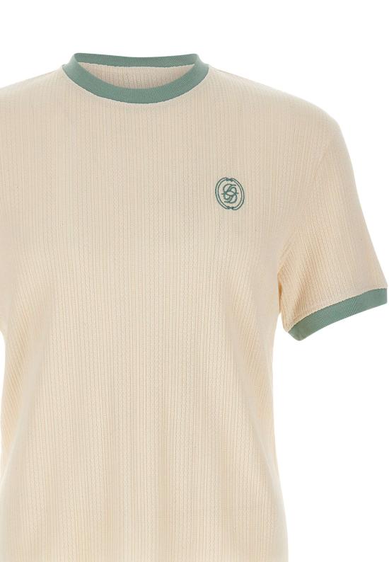 26SS 드롤드무슈 반팔 티셔츠 TS317 CO267OW White - DROLE DE MONSIEUR