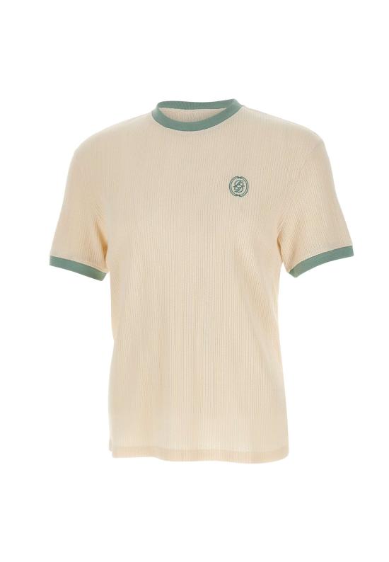 26SS 드롤드무슈 반팔 티셔츠 TS317 CO267OW White