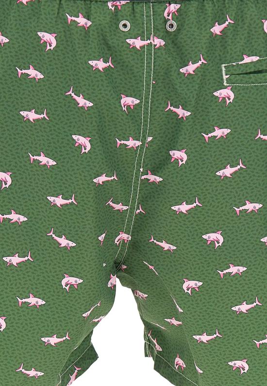 26SS 세인트바쓰 스윔팬츠 LIG0003 02149L Green - MC2 SAINT BARTH