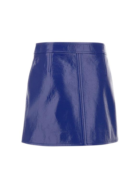 26SS 쿠레쥬 미디 스커트 223CJU001VY0014 7087 Blue - COURREGES