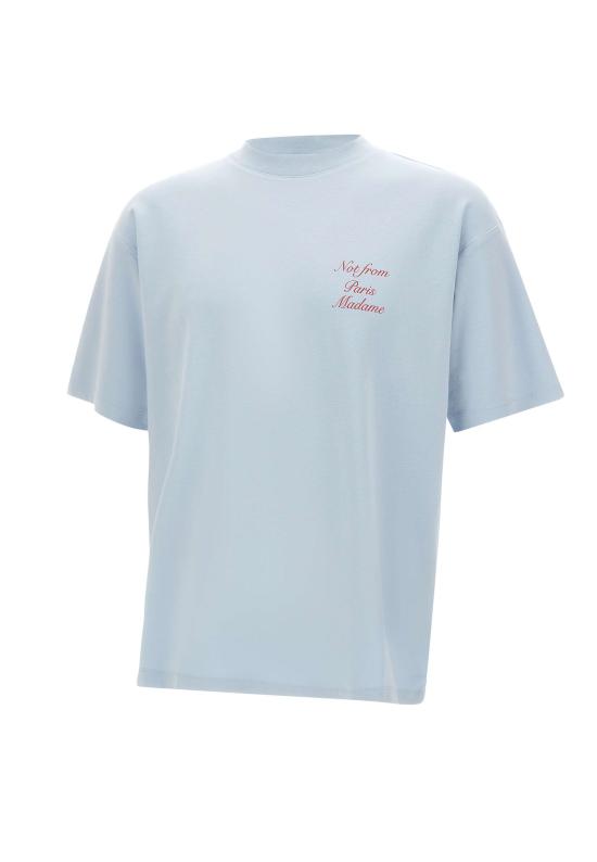 26SS 드롤드무슈 반팔 티셔츠 TS209 CO002LBE Blue