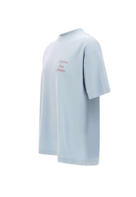 26SS 드롤드무슈 반팔 티셔츠 TS209 CO002LBE Blue - DROLE DE MONSIEUR
