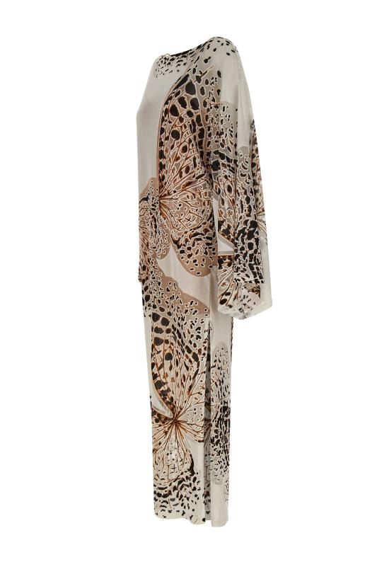 26SS 블루마린 미디 원피스 4A480A M1025 MultiColour - BLUMARINE