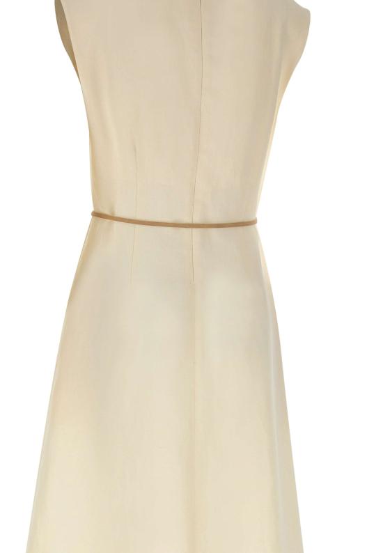 26SS 파비아나 필리피 미디 원피스 ABD276F620 M1480145 White - FABIANA FILIPPI