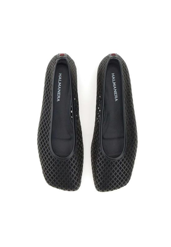 26SS 할마네라 플랫 슈즈 MONIC07 NERO Black - HALMANERA