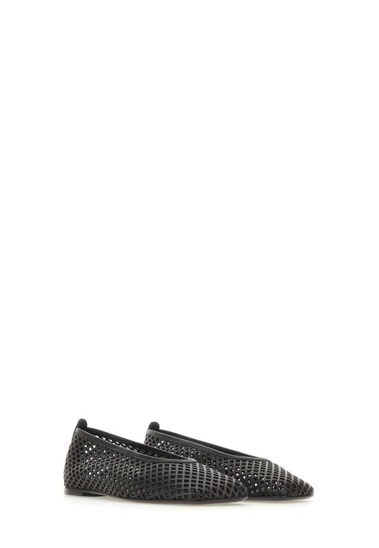 26SS 할마네라 플랫 슈즈 MONIC07 NERO Black - HALMANERA