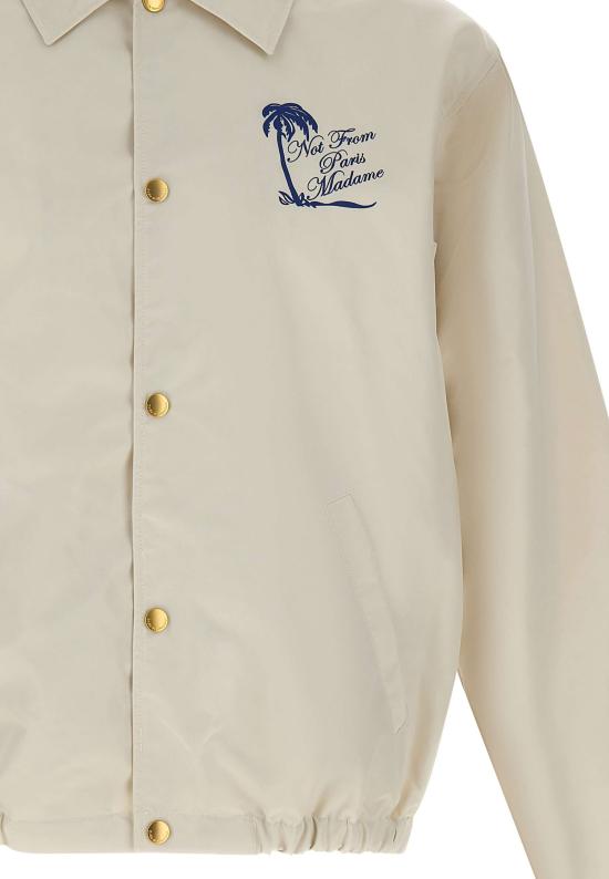 26SS 드롤드무슈 자켓 JT277 PA014OW White - DROLE DE MONSIEUR