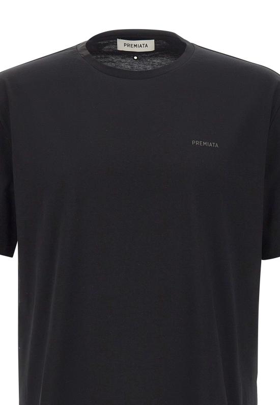 26SS 프리미아타 반팔 티셔츠 PA1048 BLACK Black - PREMIATA