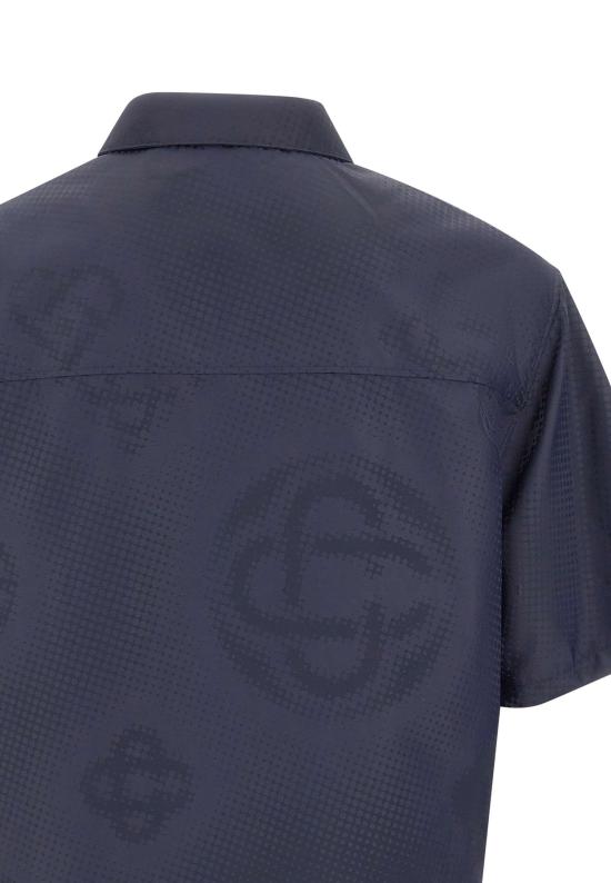 26SS 카사블랑카 셔츠 MSS26SH277 01 Blue - CASABLANCA