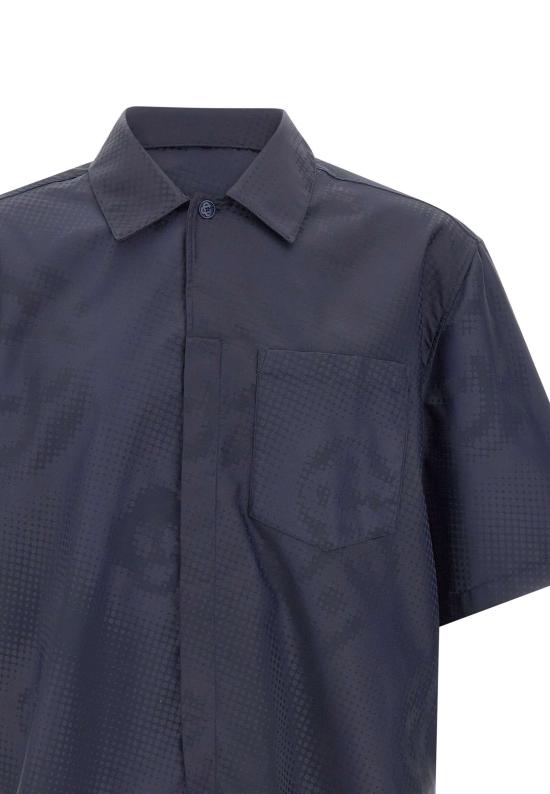 26SS 카사블랑카 셔츠 MSS26SH277 01 Blue - CASABLANCA