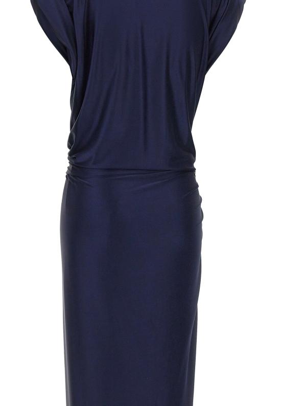 26SS 파코라반 미디 원피스 26PJR0843VI0267 P481 Blue - PACO RABANNE