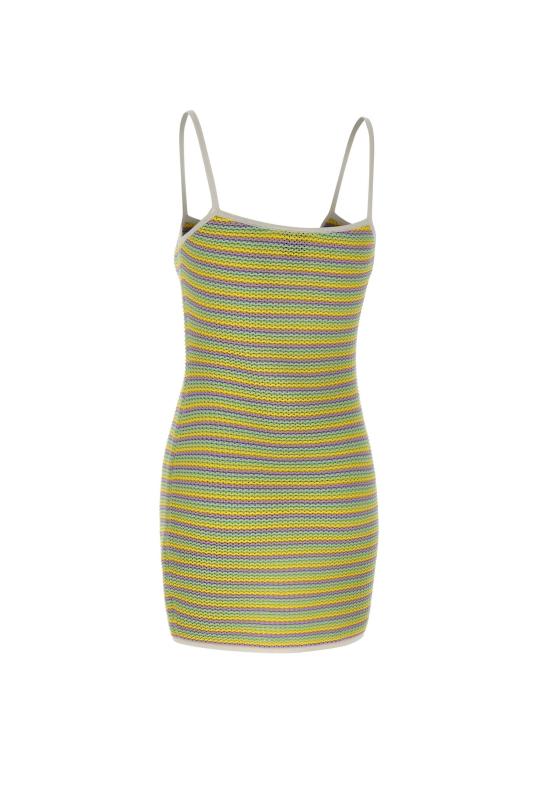 26SS 카사블랑카 미디 원피스 WSS26KW1291 01 MultiColour - CASABLANCA