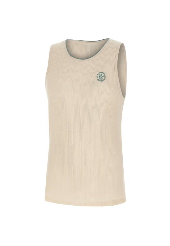 26SS 드롤드무슈 민소매 티셔츠 TS319 CO267OW White