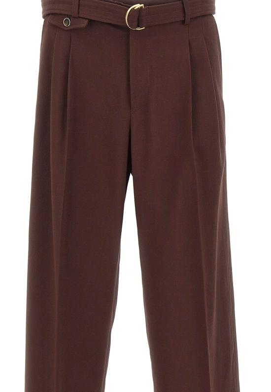 26SS 드롤드무슈 스트레이트 팬츠 BP203 VI029BN Brown - DROLE DE MONSIEUR