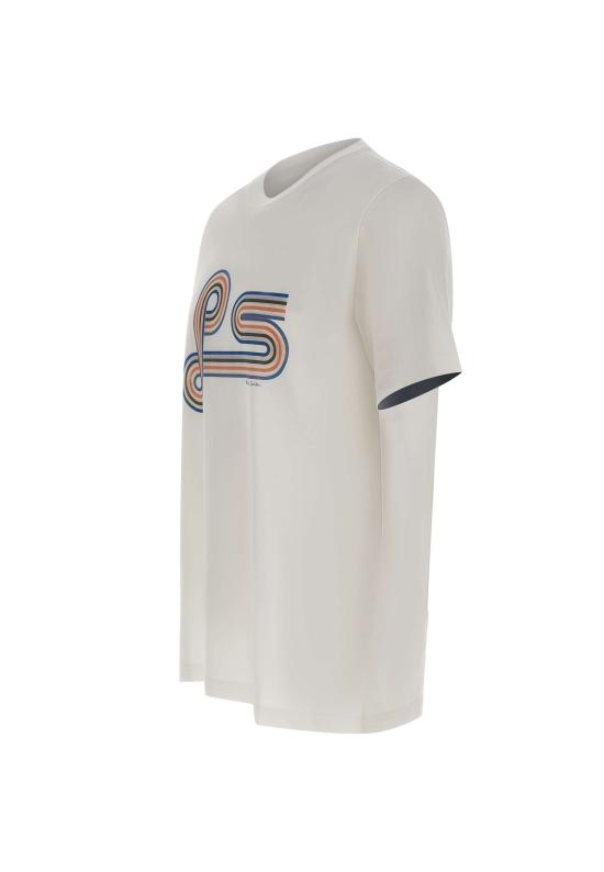 26SS 폴 스미스 지브라 패치 반팔 M2R011RVP5800 White - PAUL SMITH