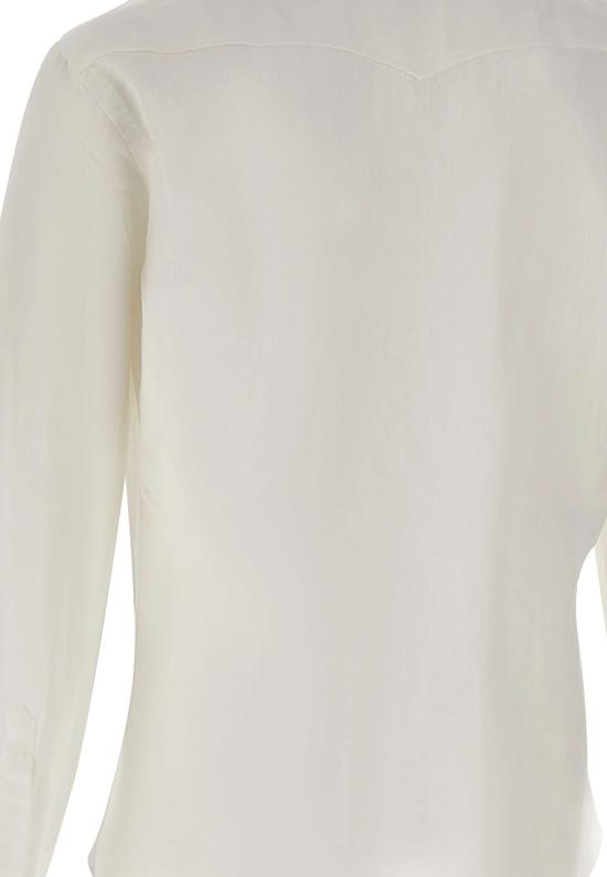 26SS 발바 셔츠 WSU02P2054260U 0001 White - BARBA